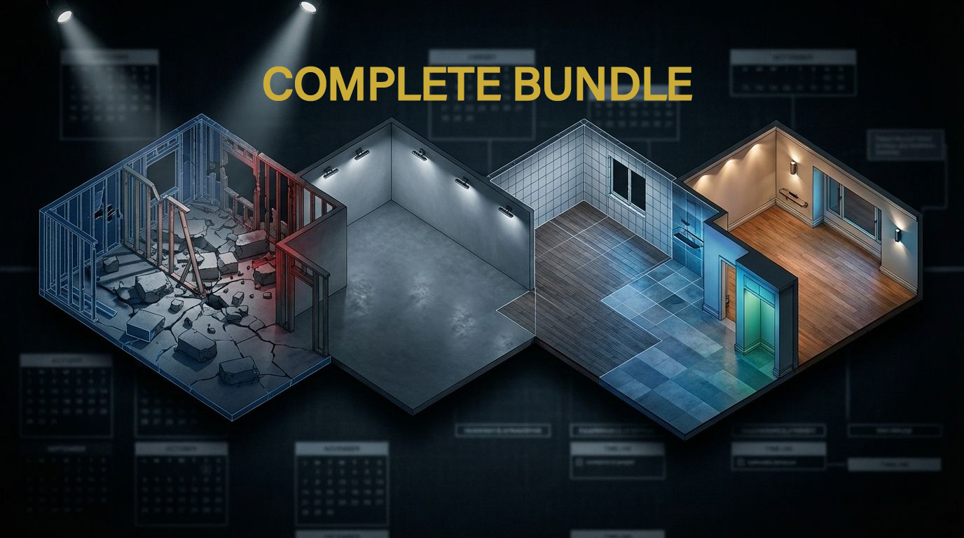 RENOVATION MASTERY BUNDLE: The Complete Tactical System (3-in-1)